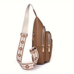 Hazel Modern Chest Crossbody Bag