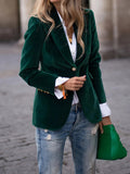 Marnie | Tailored Velvet Blazer