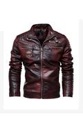 Coleridge | Warm Leather Jacket