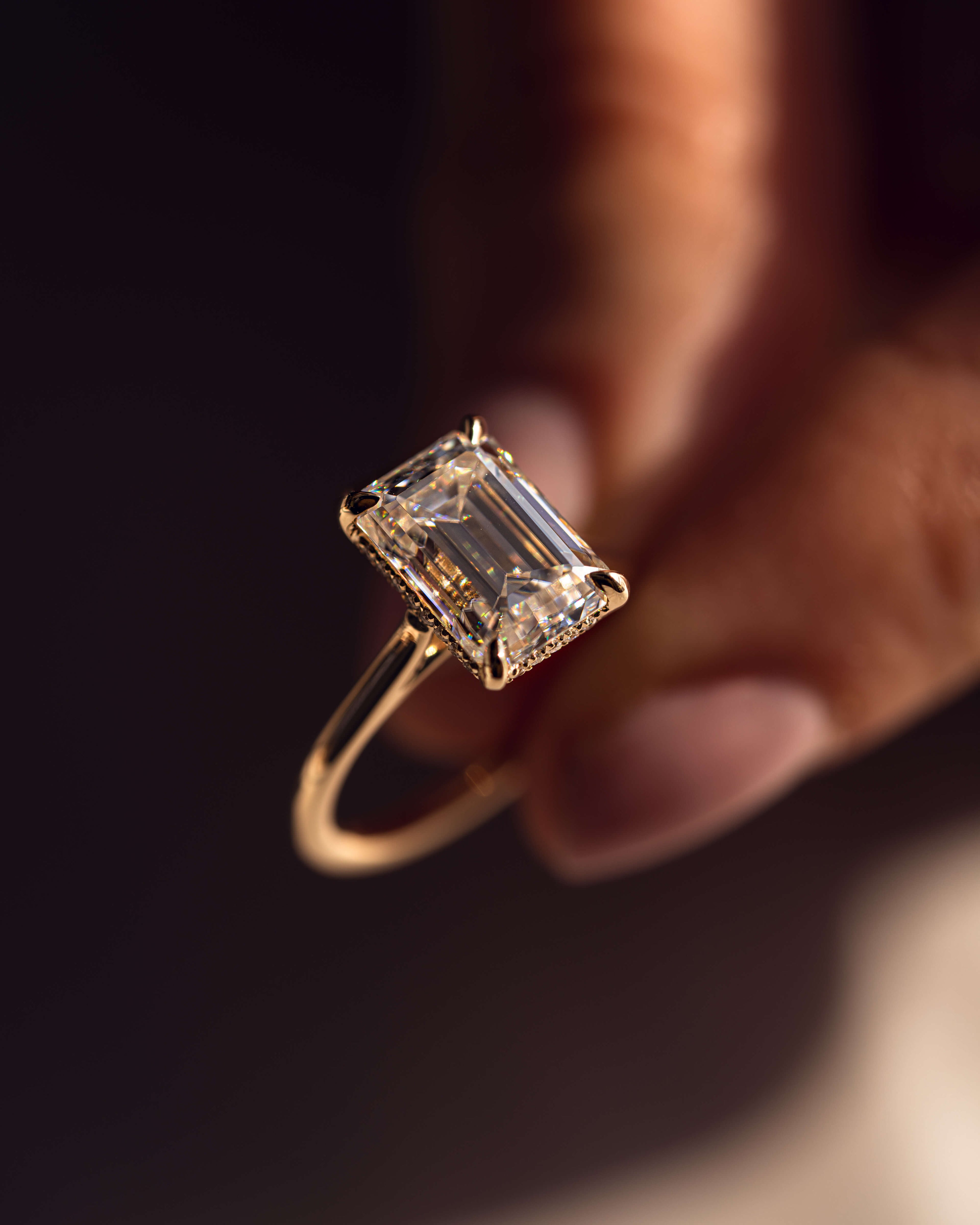 Caroline - Emerald | Gold