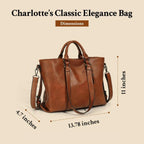 Charlotte’s Classic Elegance | Chic Tote Bag