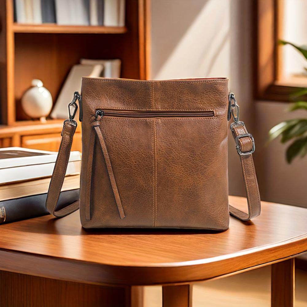 Lena Classic Square Crossbody Bag