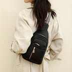 Hazel Modern Chest Crossbody Bag