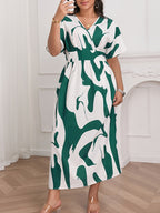 Airy A-Line Flared Maxi Dress — Breathable Ease, Graceful Movement