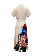 Floral Button-Front Collared Dress — Everyday Charm, Effortlessly Worn