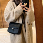 Amelia Signature Saddle Crossbody Bag