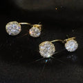 Minerva Justina Earrings| Gold