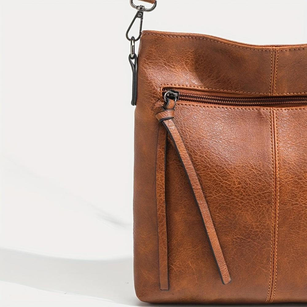 Lena Classic Square Crossbody Bag