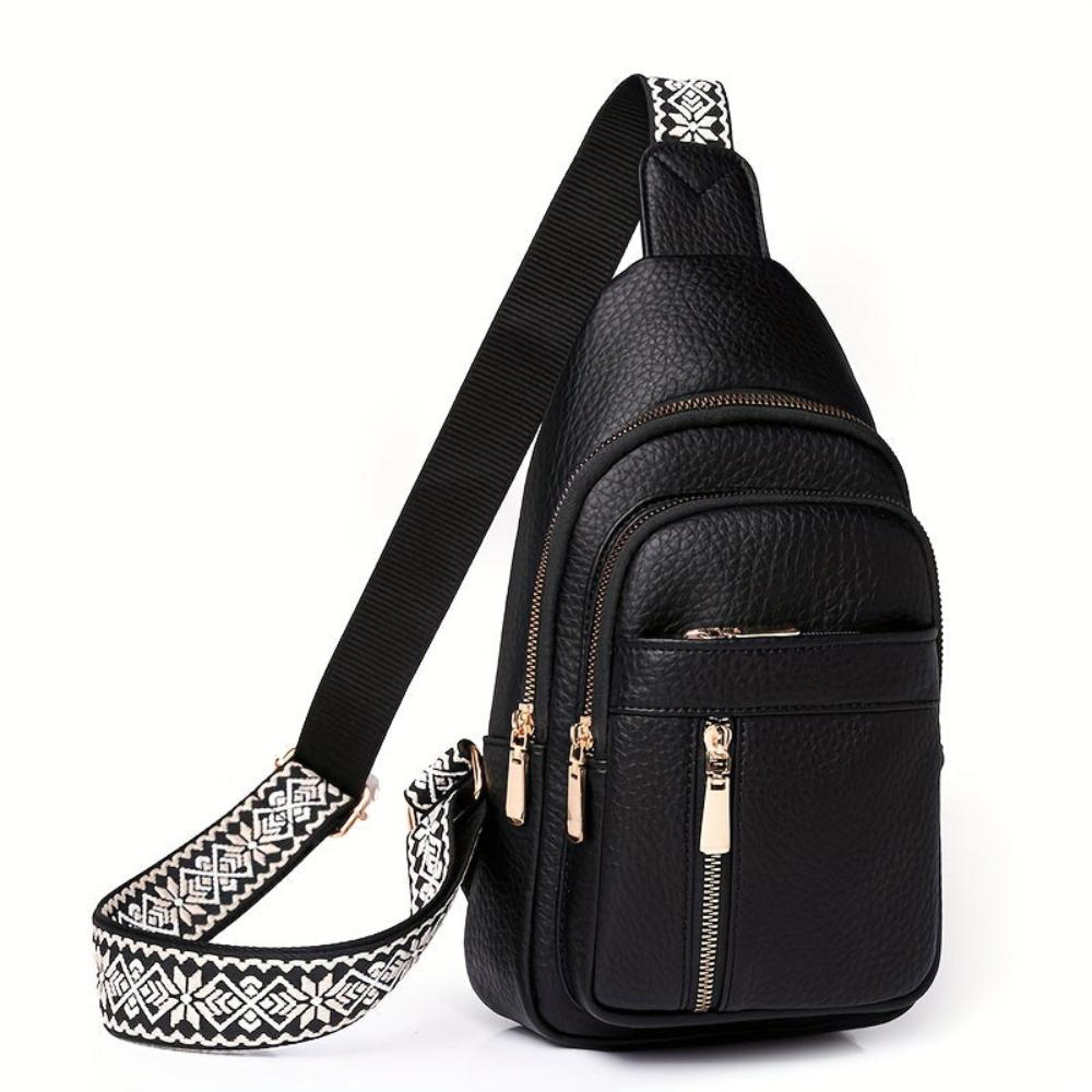 Hazel Modern Chest Crossbody Bag