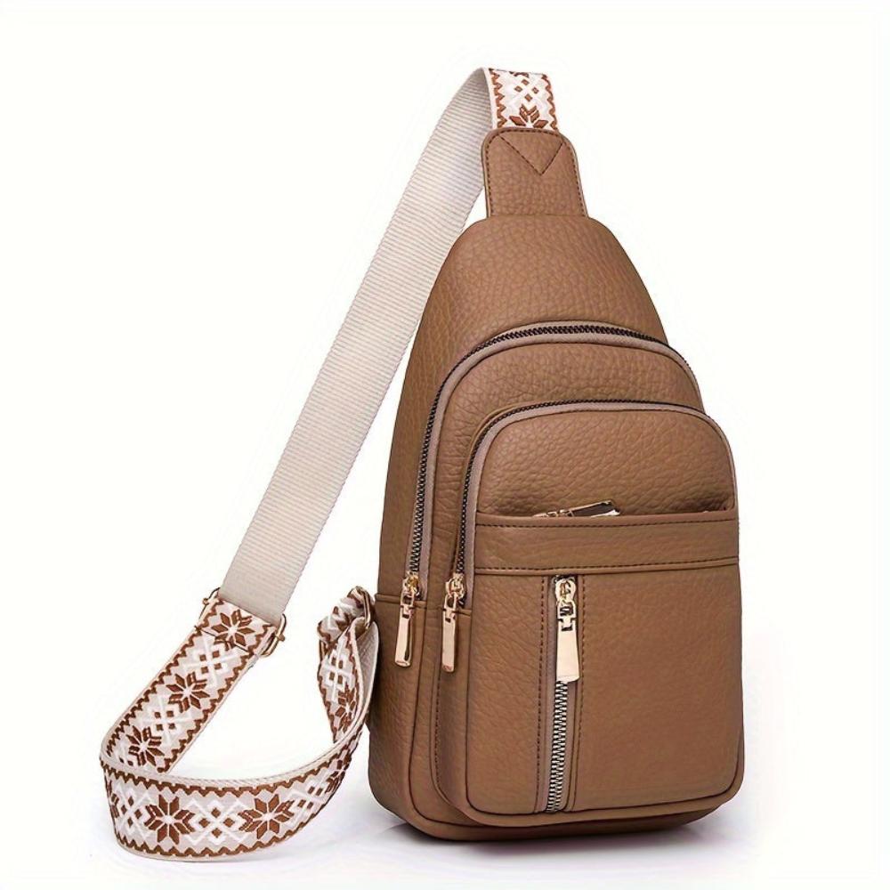 Hazel Modern Chest Crossbody Bag