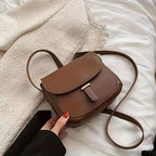 Amelia Signature Saddle Crossbody Bag
