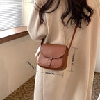 Amelia Signature Saddle Crossbody Bag