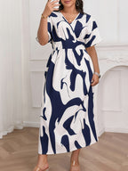 Airy A-Line Flared Maxi Dress — Breathable Ease, Graceful Movement