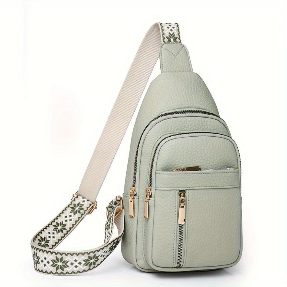 Hazel Modern Chest Crossbody Bag