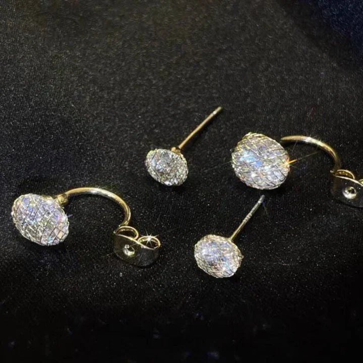 Minerva Justina Earrings| Gold