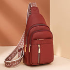 Hazel Modern Chest Crossbody Bag