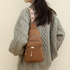 Hazel Modern Chest Crossbody Bag