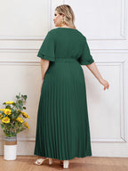 Plissé Temperament Dress — Pure Pleating for the Woman Who Needs Nothing Extra