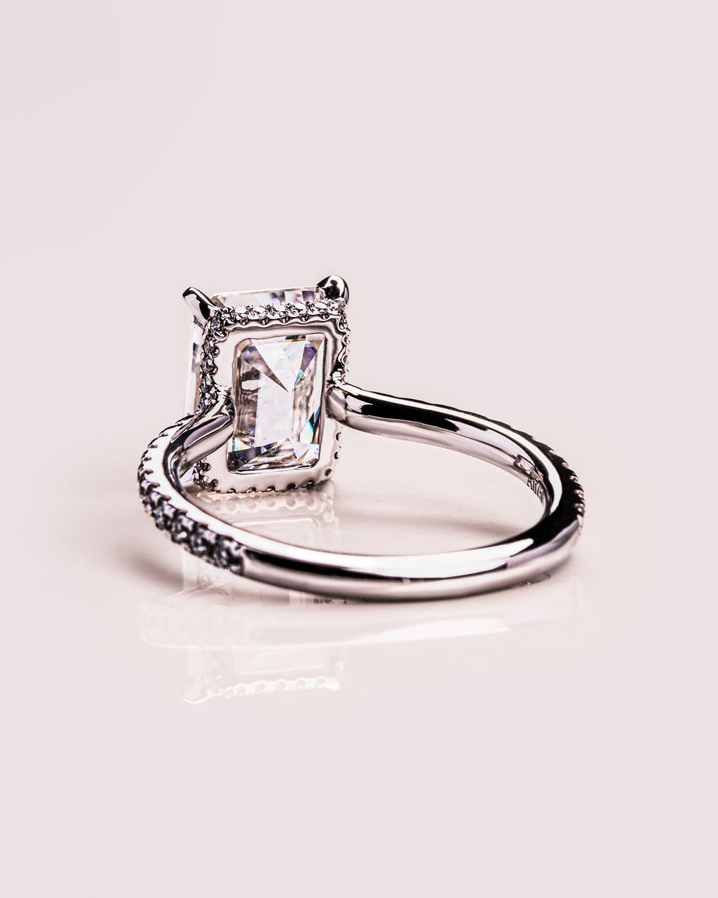 Jasmin (with Pavé) - Emerald | Silver