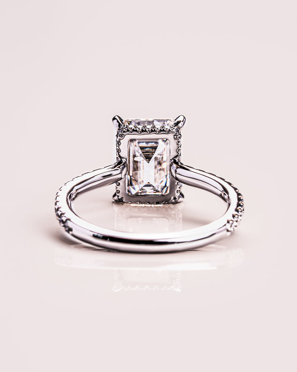 Jasmin (with Pavé) - Emerald | Silver