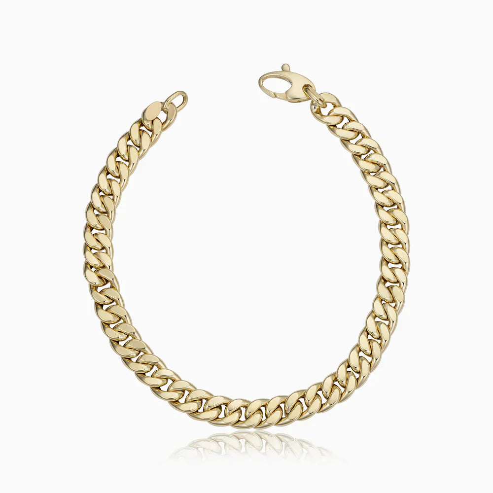 Estate Cubaanse Armband | Gold