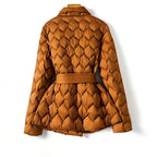 Avery - Stylish Quilted Down Coat