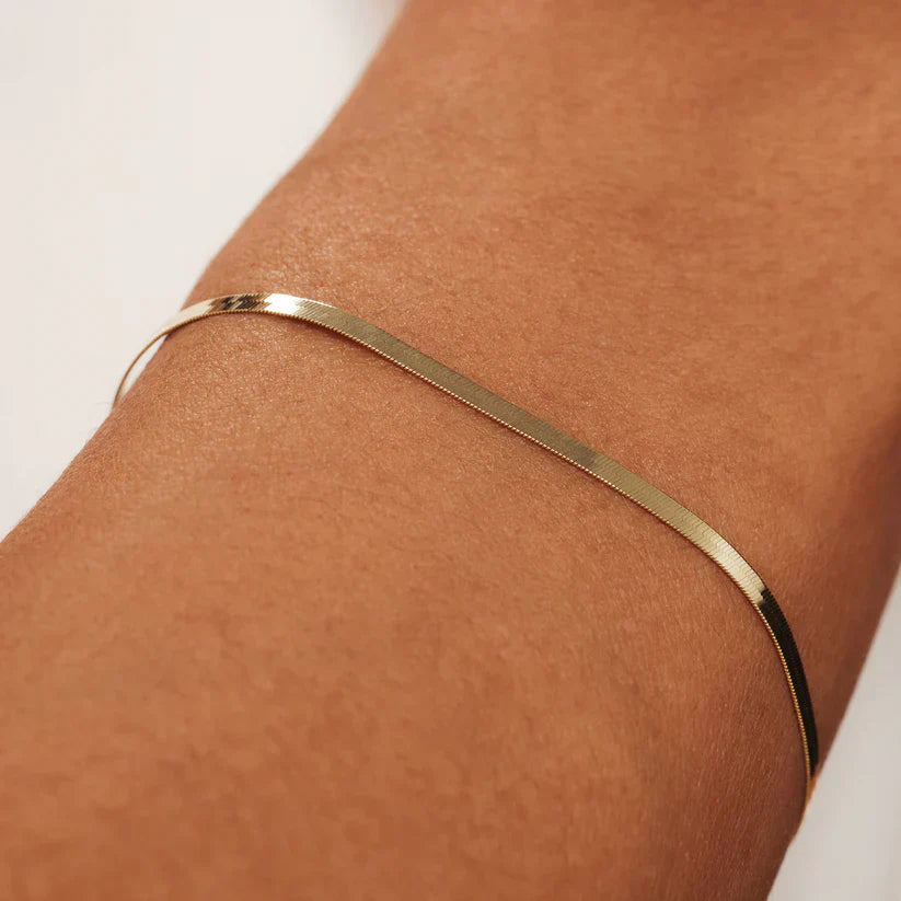 Soleil Serpent | Elegant Gold Statement Bracelet