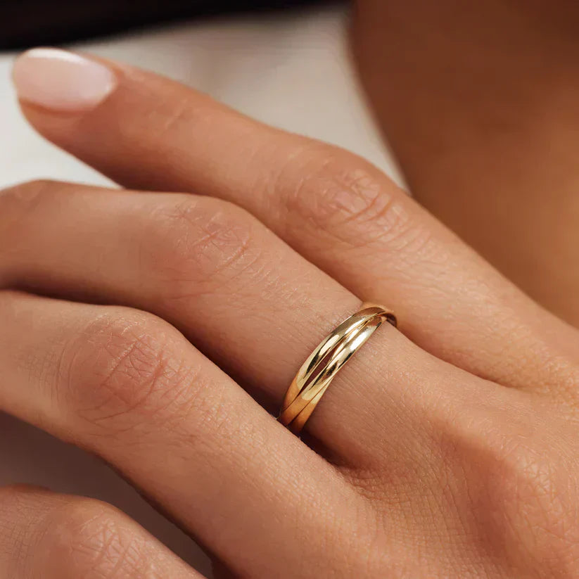 El Léna Trielle Ring | Gold