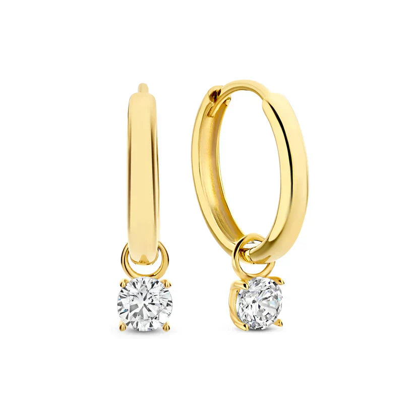 Larmes de Lune Stone Earring Set | Gold