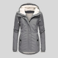 Allison | Waterproof Long Jacket with Hood and Lining