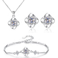 Seren Klee Bow Set | White Gold