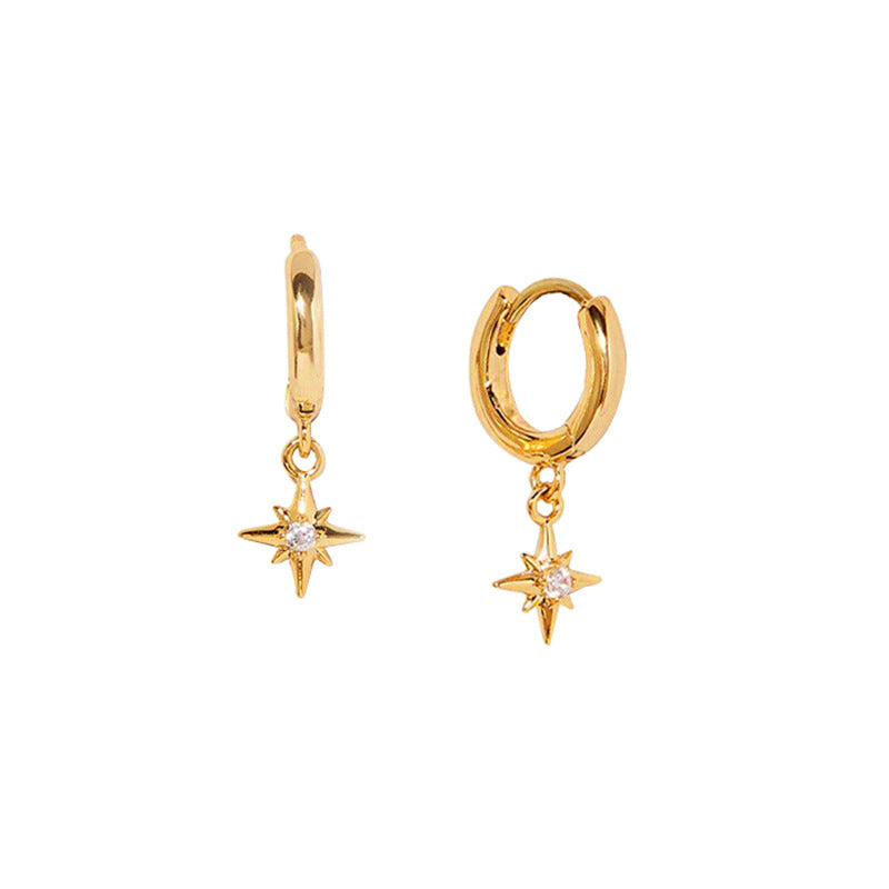 Vudu Rings Earrings | Gold