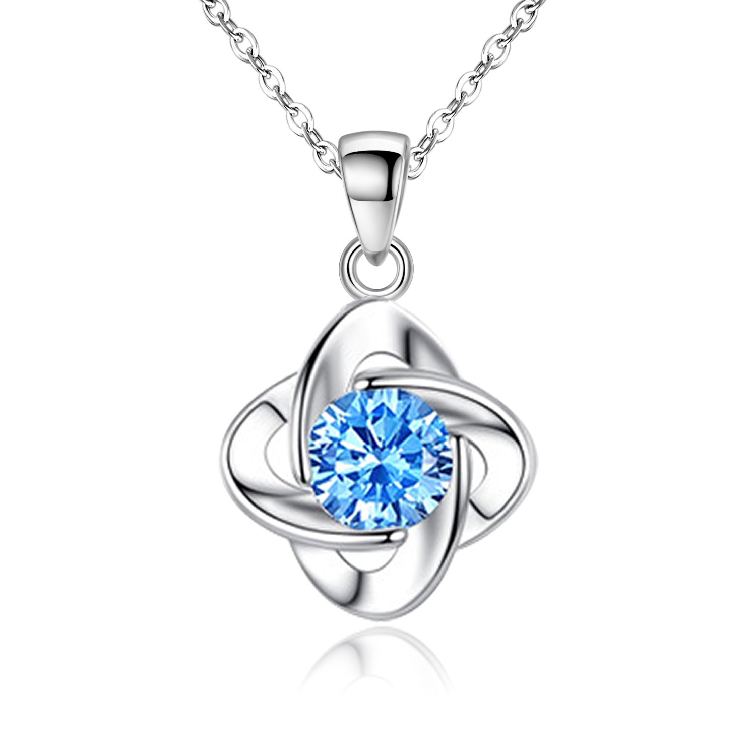 Seren Klee Loop Set Blue | White Gold