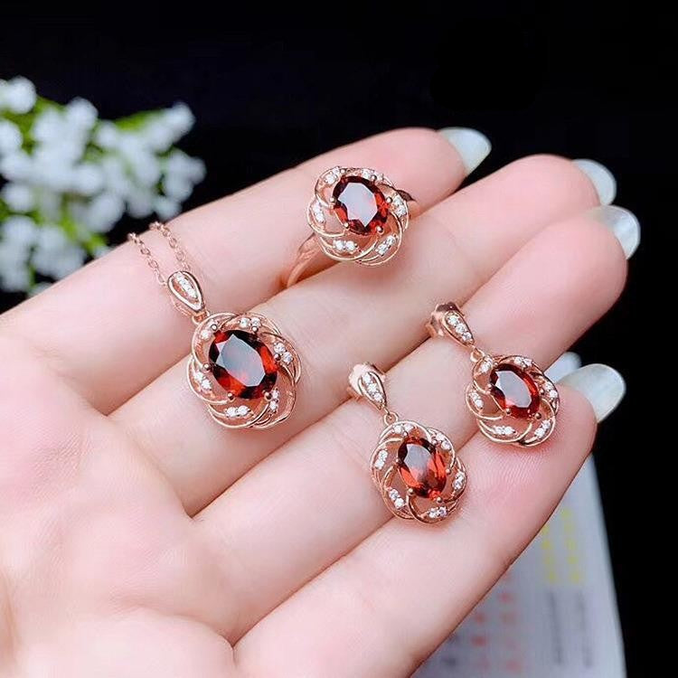 Elara Cirquelin Set | Rose gold