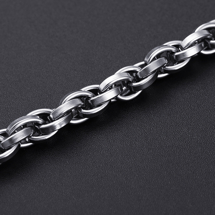 Riven Knox | Gedurfde Armband in Witgoud