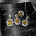 Vespera Aetherin Set Yellow | White Gold
