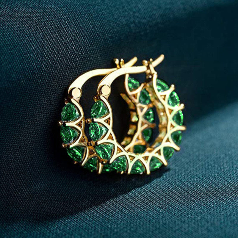 Elena Hoops | Gold