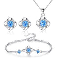 Seren Klee Loop Set Blue | White Gold
