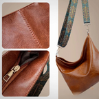 Chelsey’s Timeless Charm | Leather Shoulder Bag