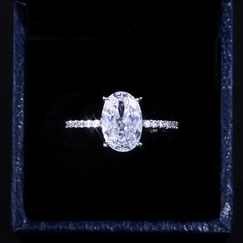 Benigna Pavesi Ring | White Gold