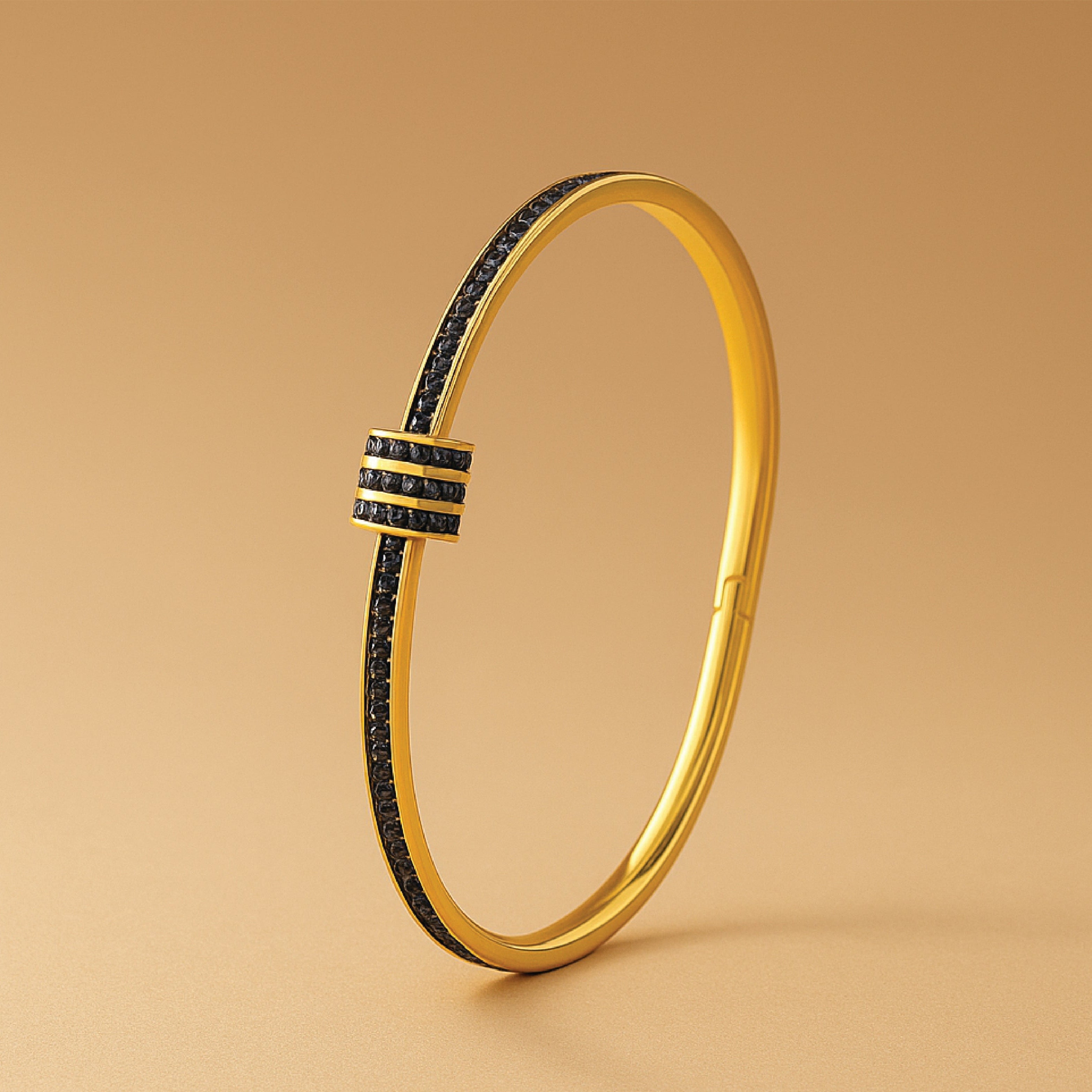 Tessandra Virelli – Black Bracelet with Gold