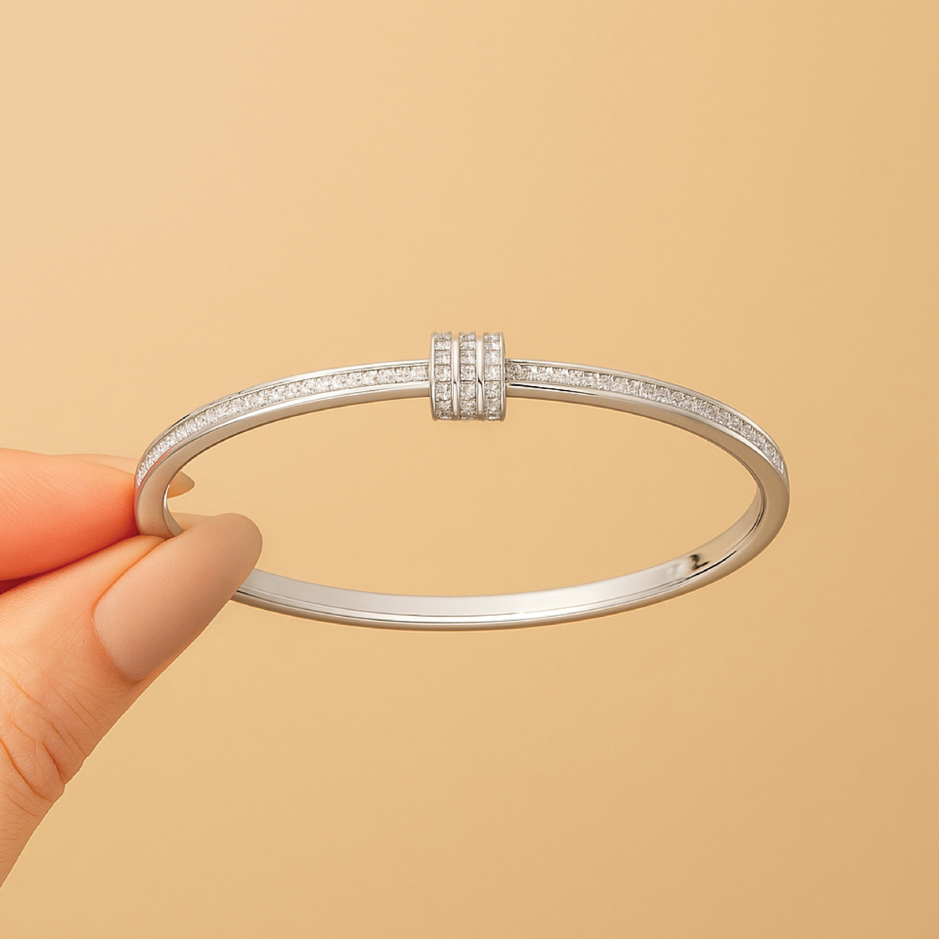 Vianna Lucente Elegant Bracelet | White Gold