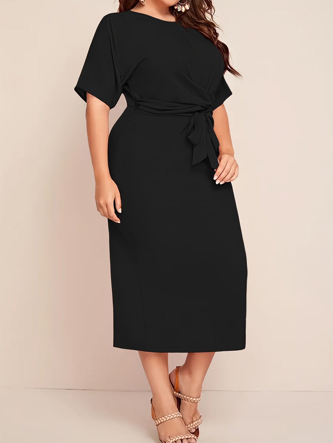 Nœud Bow-Waist Summer Dress — Daytime Vibrancy, Tied With Feminine Precision