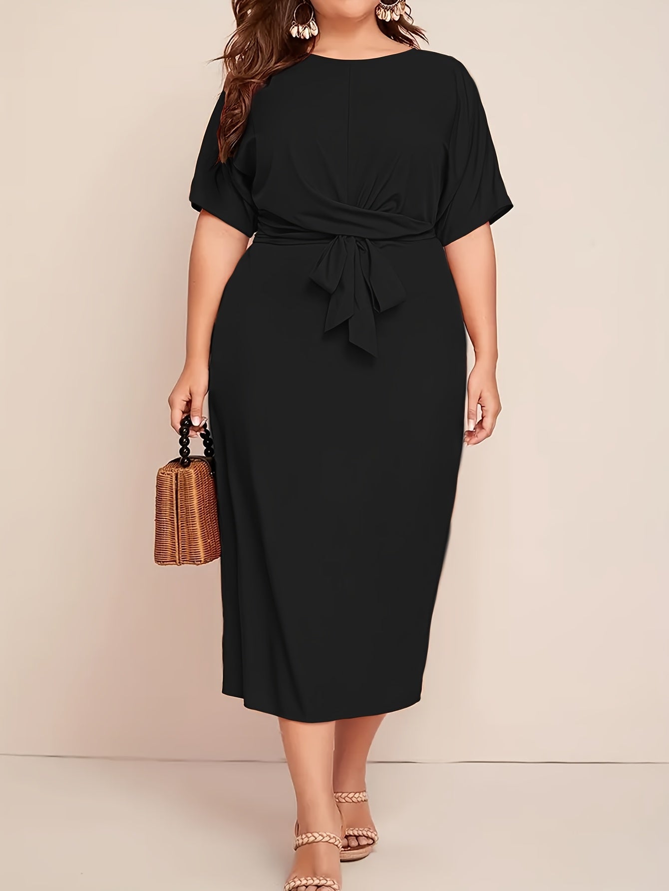 Nœud Bow-Waist Summer Dress — Daytime Vibrancy, Tied With Feminine Precision