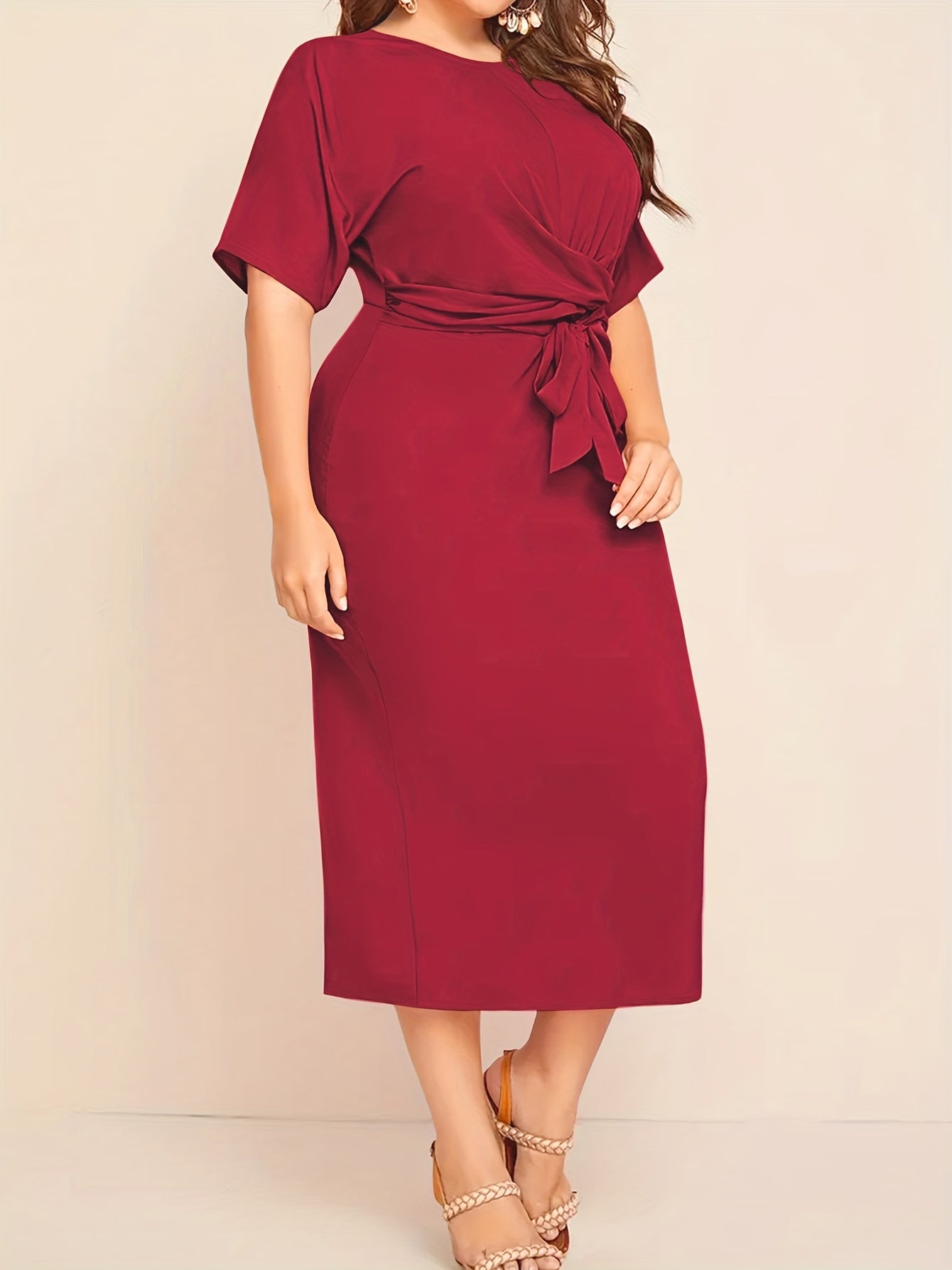 Nœud Bow-Waist Summer Dress — Daytime Vibrancy, Tied With Feminine Precision