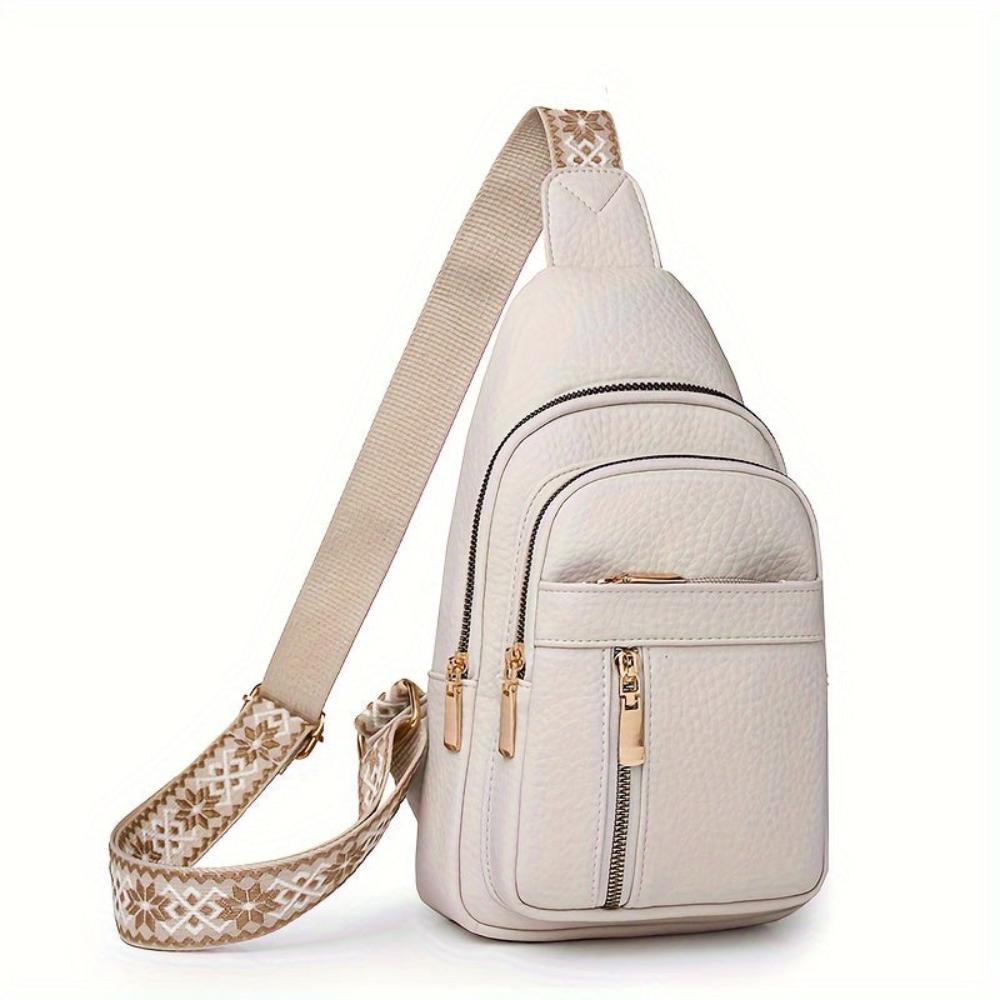 Hazel Modern Chest Crossbody Bag