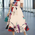 Floral Button-Front Collared Dress — Everyday Charm, Effortlessly Worn