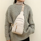 Hazel Modern Chest Crossbody Bag