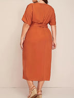 Nœud Bow-Waist Summer Dress — Daytime Vibrancy, Tied With Feminine Precision