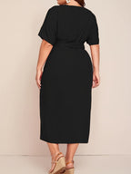 Nœud Bow-Waist Summer Dress — Daytime Vibrancy, Tied With Feminine Precision